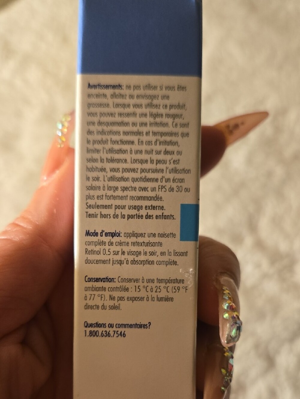 Obagi White and Blue Retinol 0.5 Clinical Cream Box - Picture 4 of 4